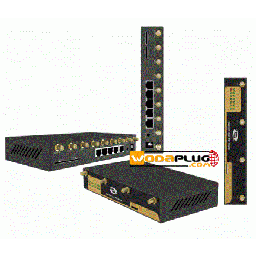 MTK7621 5G NR 4G Dual SIM dual modules LTE-A & WiFi ROUTER, 4x LAN 1x WAN, 12x antena 1x M.2 USB3, 2x MiniPCIe, H721 V7 WiFi 11n 2,4GHz, metal case, high performance, OpenWRT