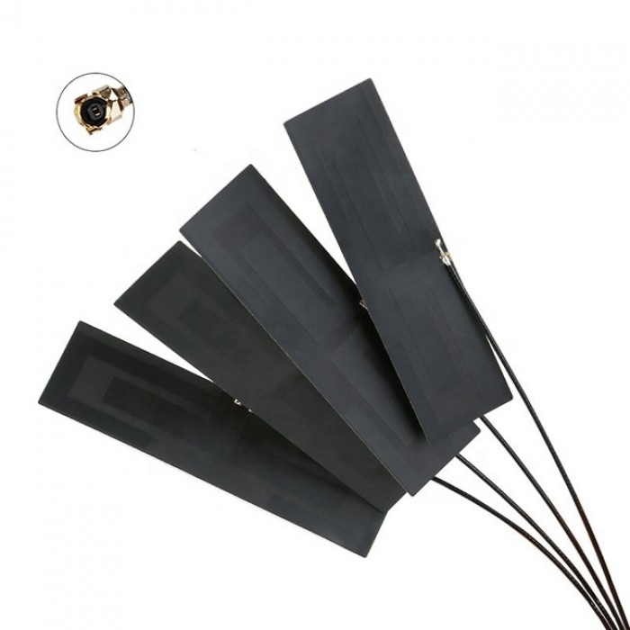 Whip3dBi 3dBi Passive GSM LTE 5G 4G PCB FPC Antenna with pigtail i-pex4 for MHF4 M.2 LTE modules 524WIFI ProPlus serie