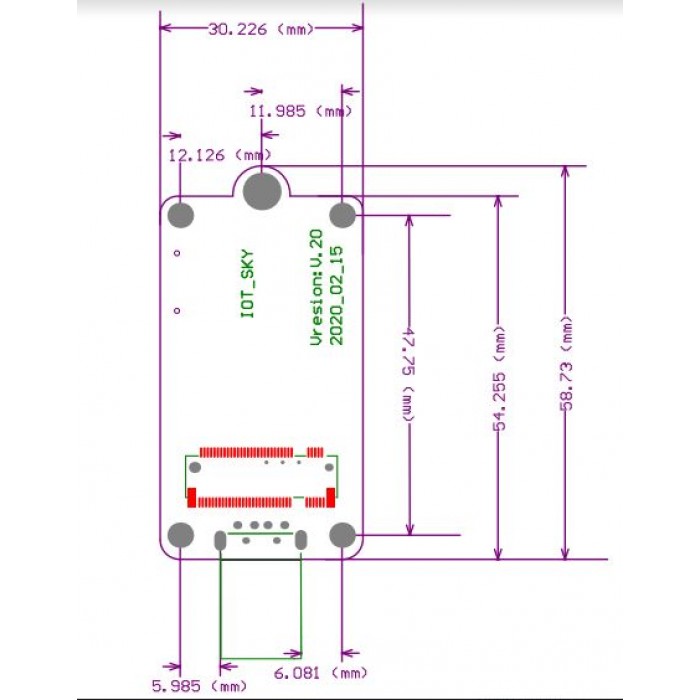 524WiFi M.2 (NGFF) to USB 2.0 Computer Adapter with SIM Card Slot for WWAN/LTE/4G Module - Obrázek 2