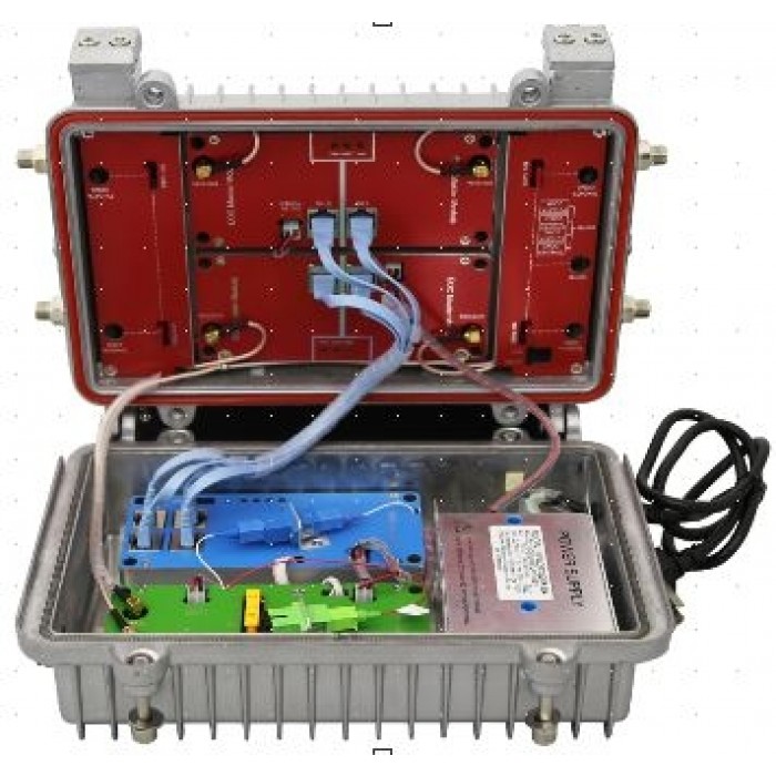 Wodaplug Outdoor All In One EOC Master EOC1121ALL-O 60V, 700Mbps, 2x EOC module, 1x XPON ONU, 1x Optical receiver, WEB Management