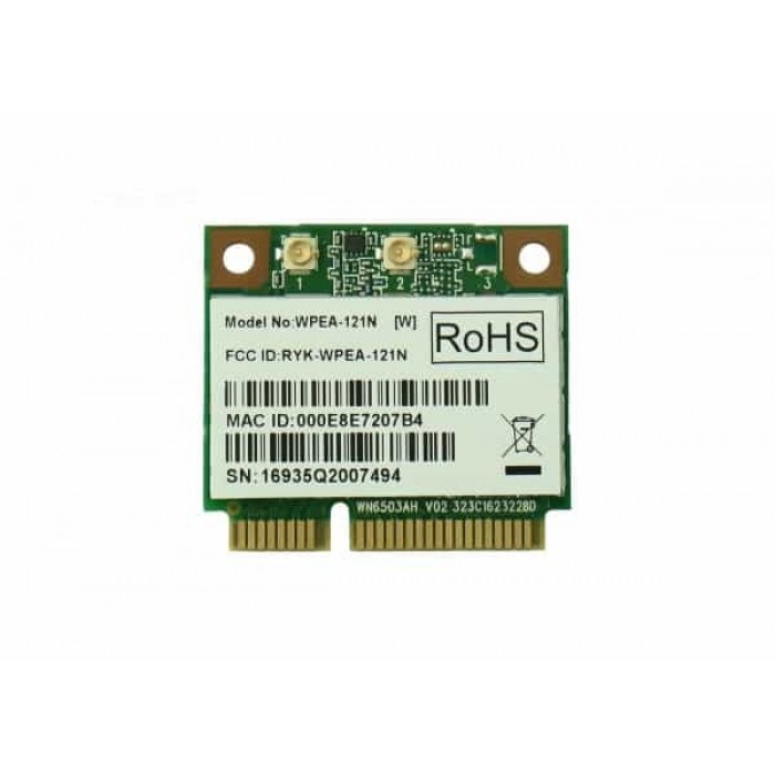 Sparklan WPEA-121N Mini PCIe Module WiFi 5, QCA AR9382 2T2R, 802.11a/b/g/n, Dual band MIMO