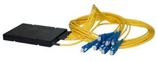 Wodaplug ® PLC splitter 1 to 2 ABS BOX - with default connector type SC/PC