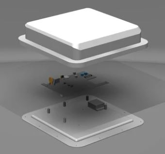 Wodaplug Dual-Q 5G-RGM-O for Quectel RGMII to RJ45 Outdoor unit include 4x4 directional antenna V2 For DIY - Obrázek 6