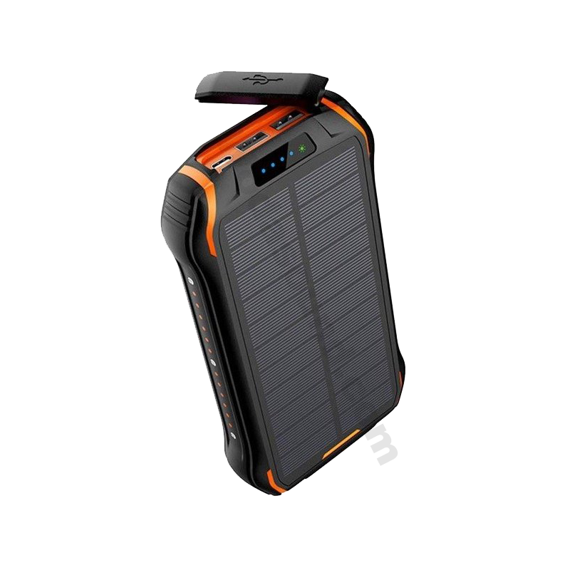 Wodasport® SolarDozer I-268W, Outdoor Adventure™ 26800 mA/h Solar Powerbank, quickcharge 3.0, Wireless Charing, IP66